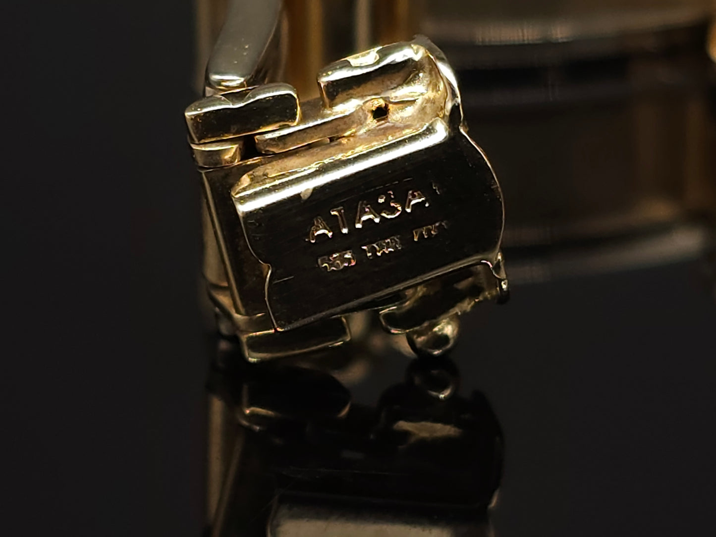 Lxy - Armband aus 585er Weiß- und Gelbgold